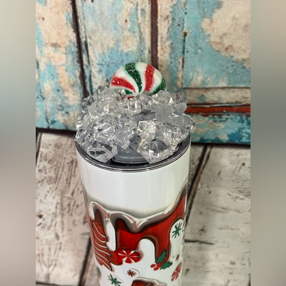 Christmas Tree Cakes Stainless Steel 20 Ounce Iced Tumbler New - Picture 2 of 6